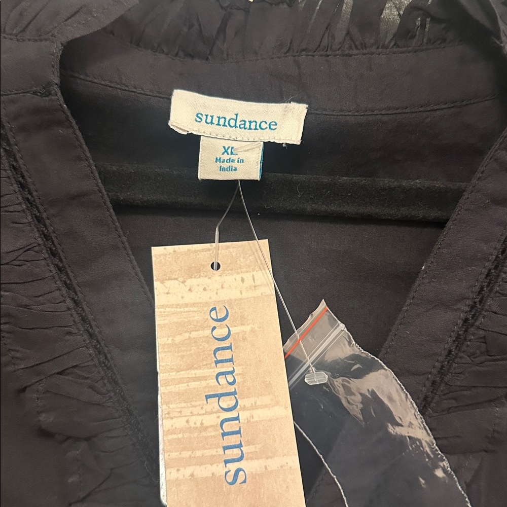 Sundance Midnight Ruffle Blouse - Picture 2 of 3